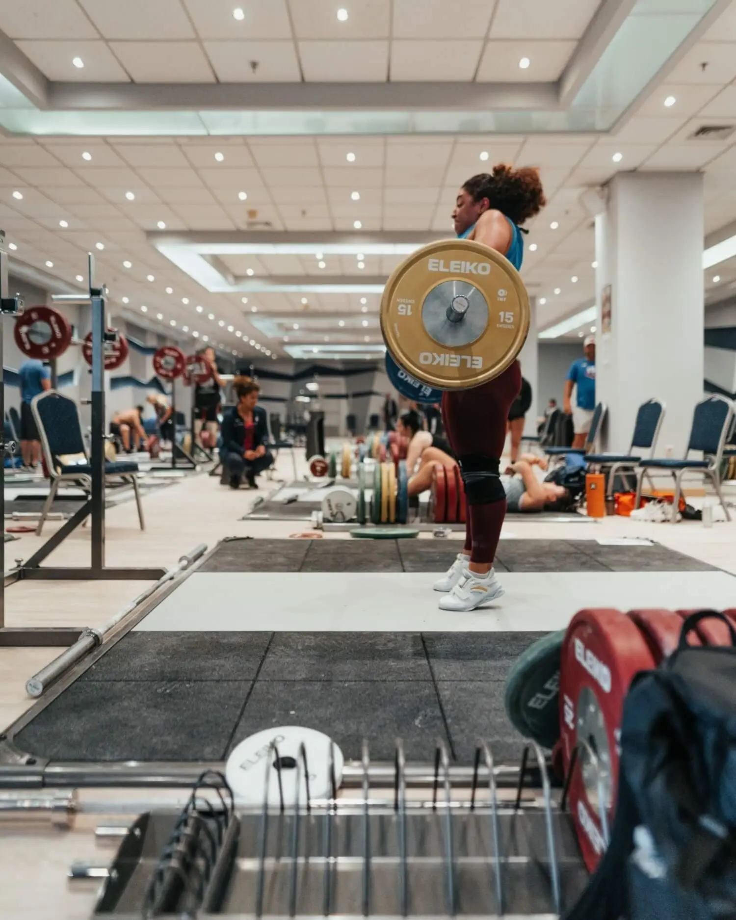 IWF Weightlifting Training Plate 10 kg доп1