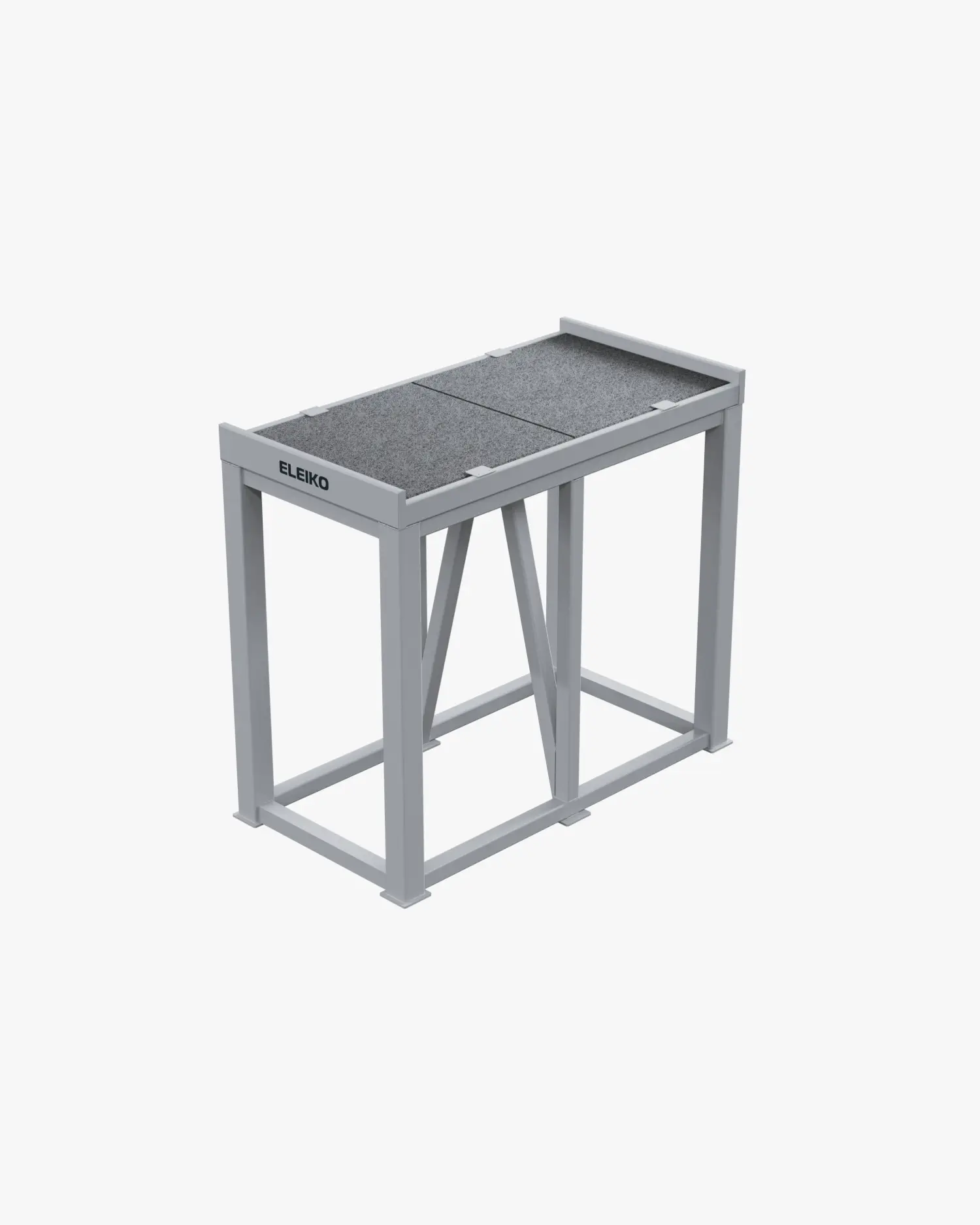 Jerk Box, 90cm, pair — Silver основа