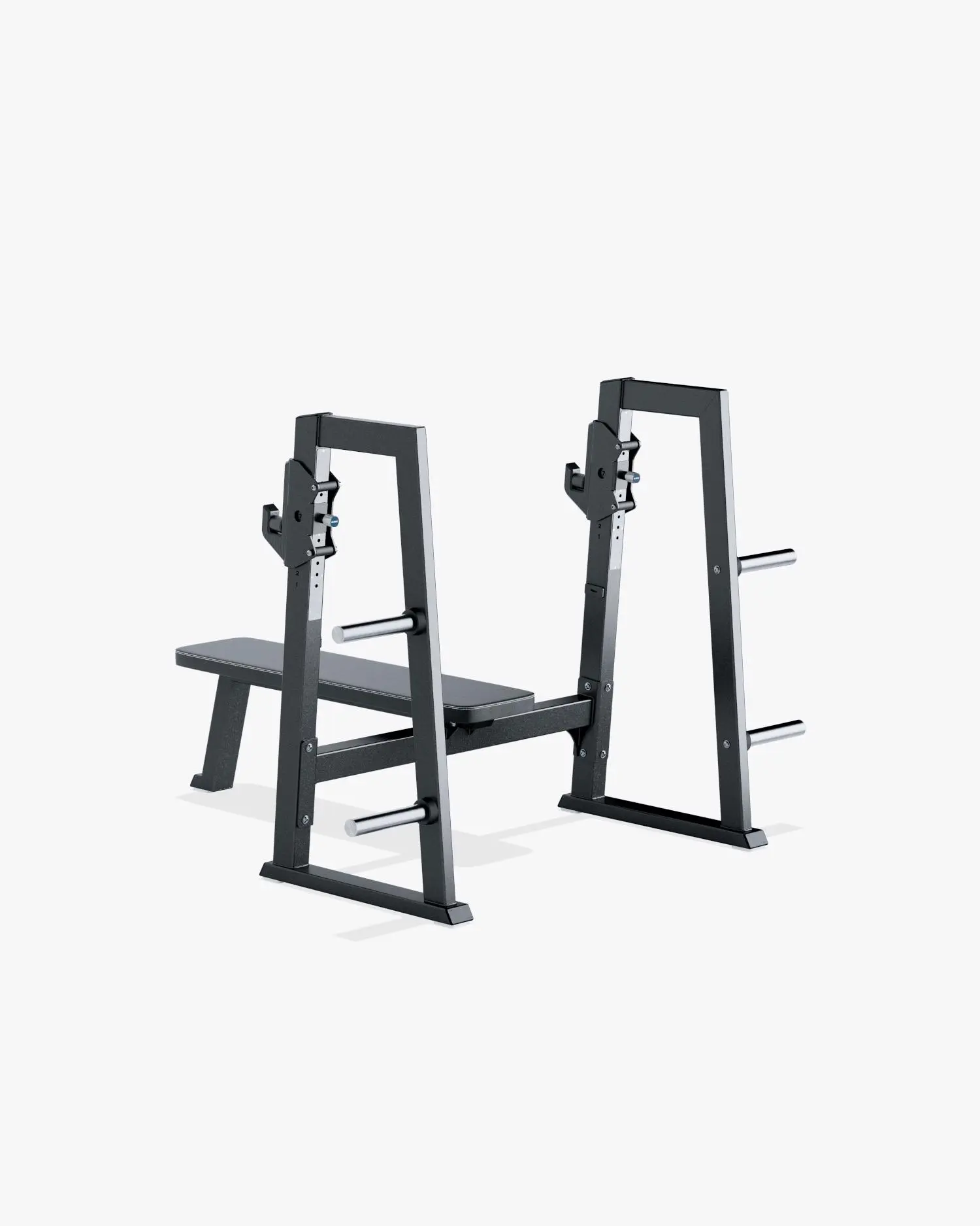Olympic Flat Bench CharcoaSkai Black доп