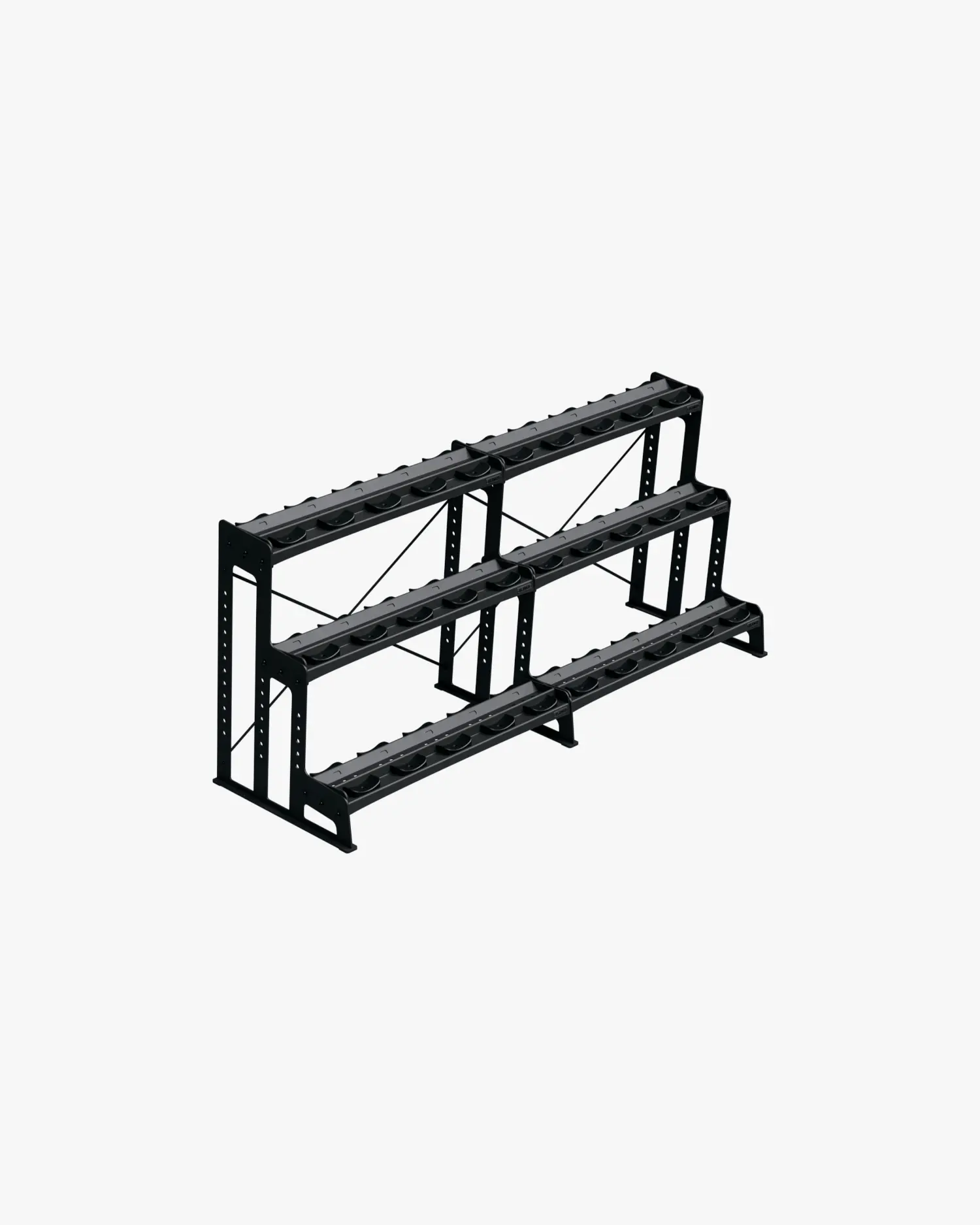 triple Tier Dumbbell Rack, 15 pairs основа